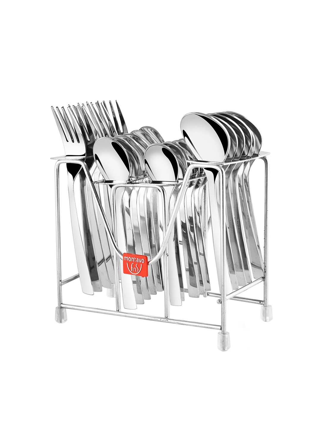

FNS Set Of 24 Silver-Toned Solid Cutlery