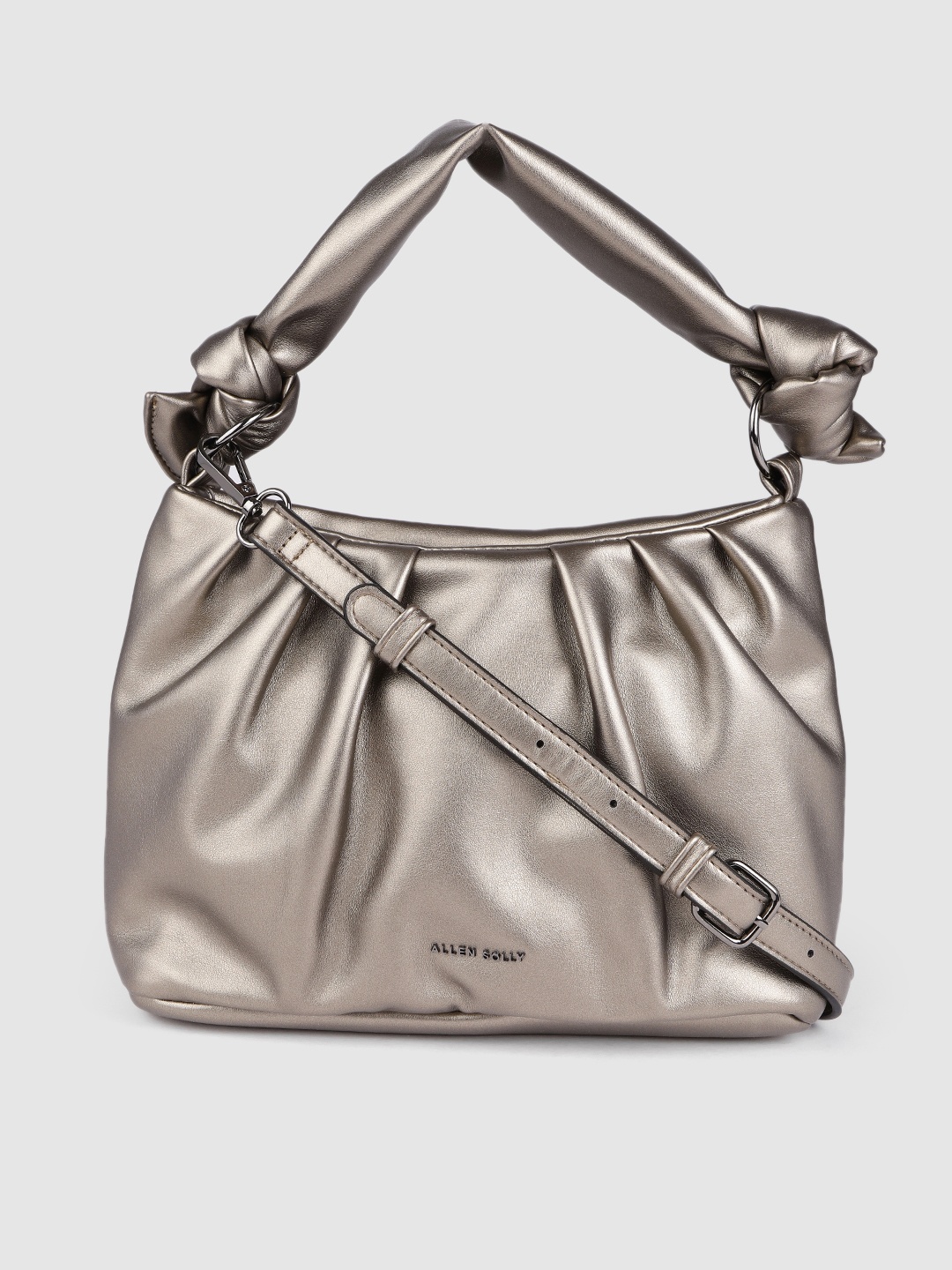 

Allen Solly Grey Solid Handheld Bag
