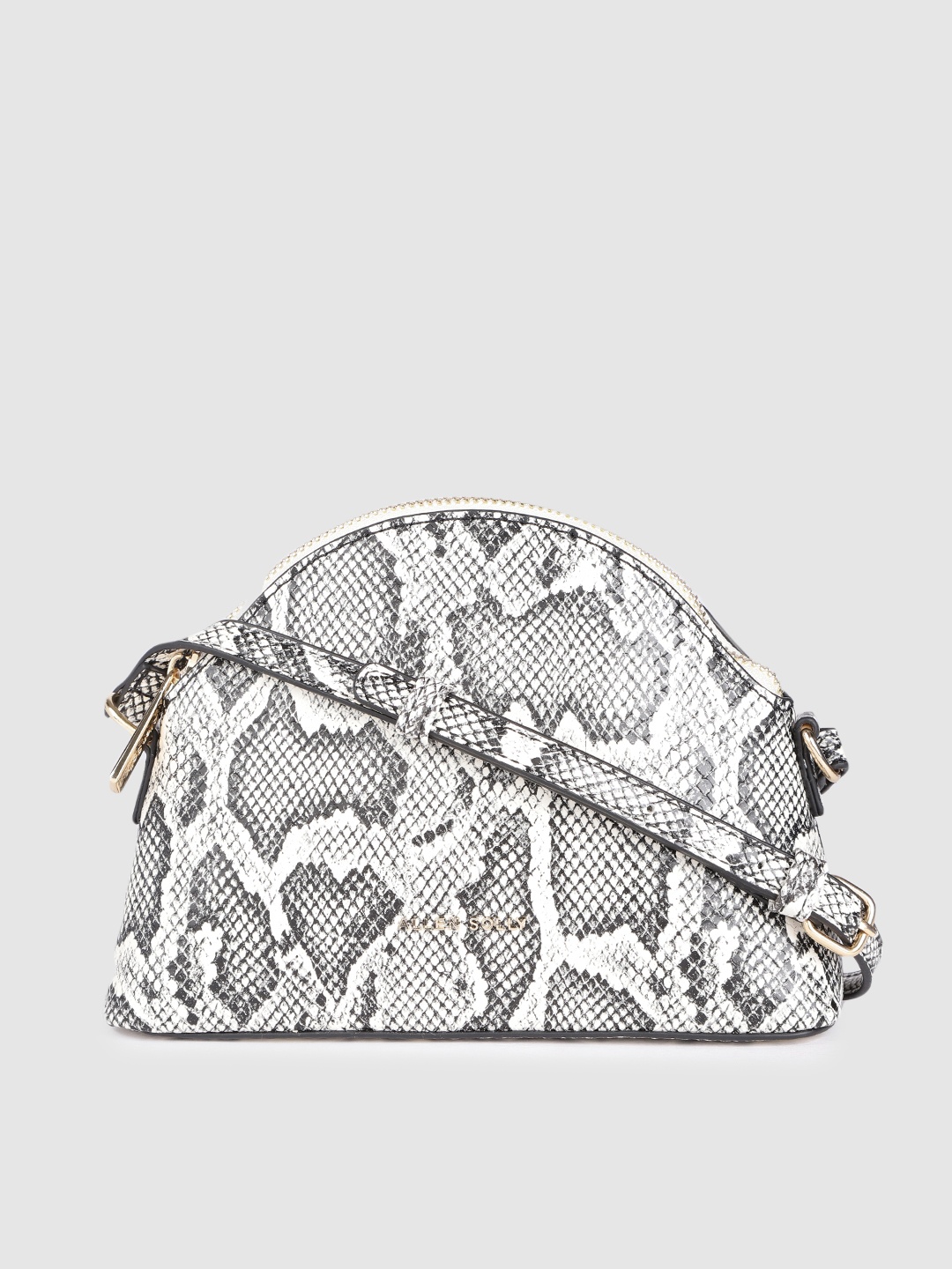 

Allen Solly White & Black Textured Sling Bag