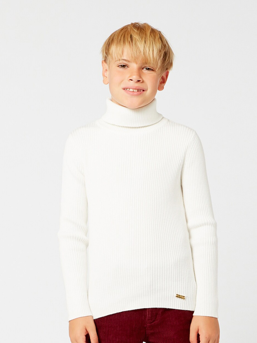 

One Friday Boys Off White Pullover