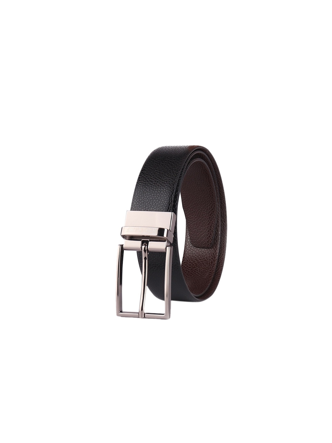 

Red Chief Men Brown Textured Leather Belt