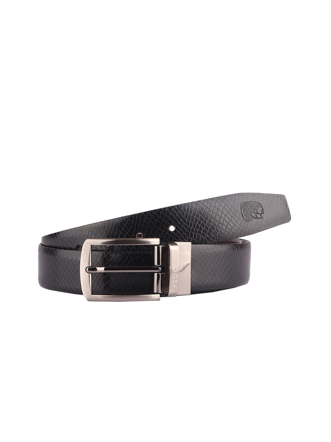 

Red Chief Men Black & Brown Leather Reversible Belt