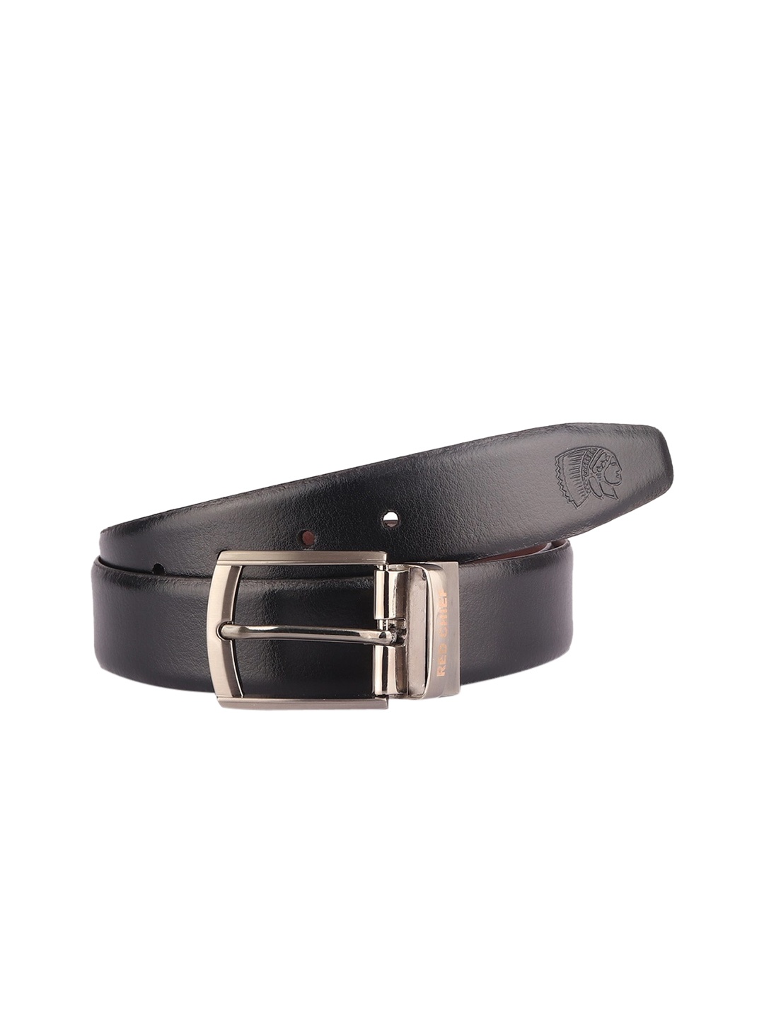 

Red Chief Men Black & Brown Leather Reversible Belt