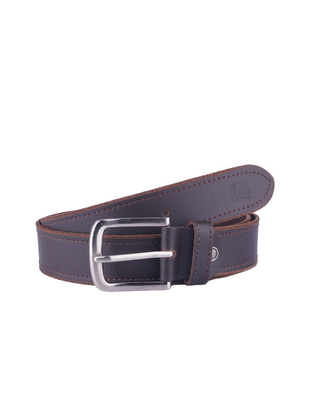

Red Chief Men Brown Leather Formal Belt
