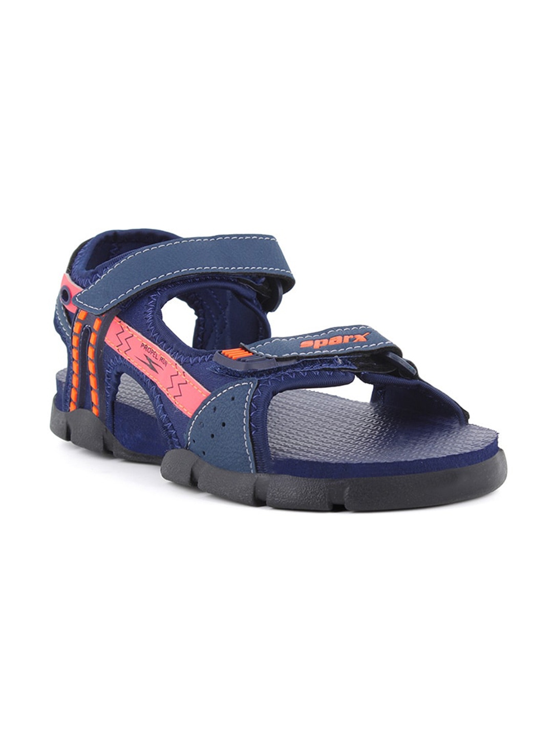 

Sparx Boys Navy Blue Textured Sports Sandals