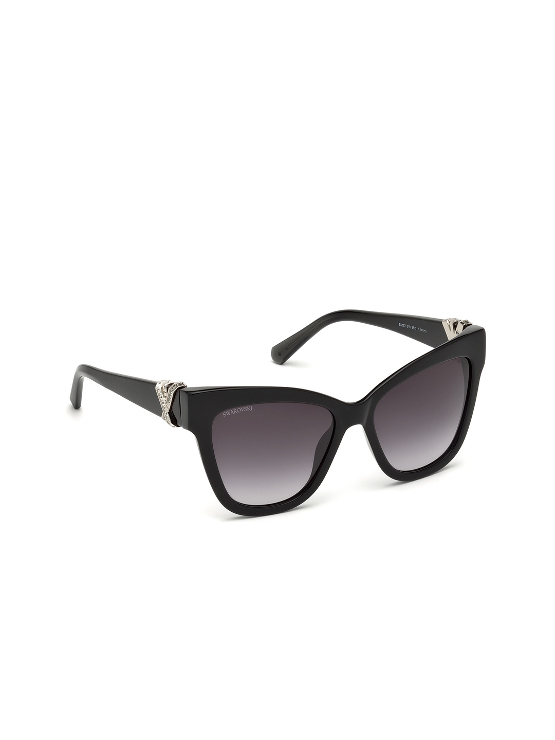 

SWAROVSKI Women Grey Sunglasses SK0157 55 01B-Gradient Grey