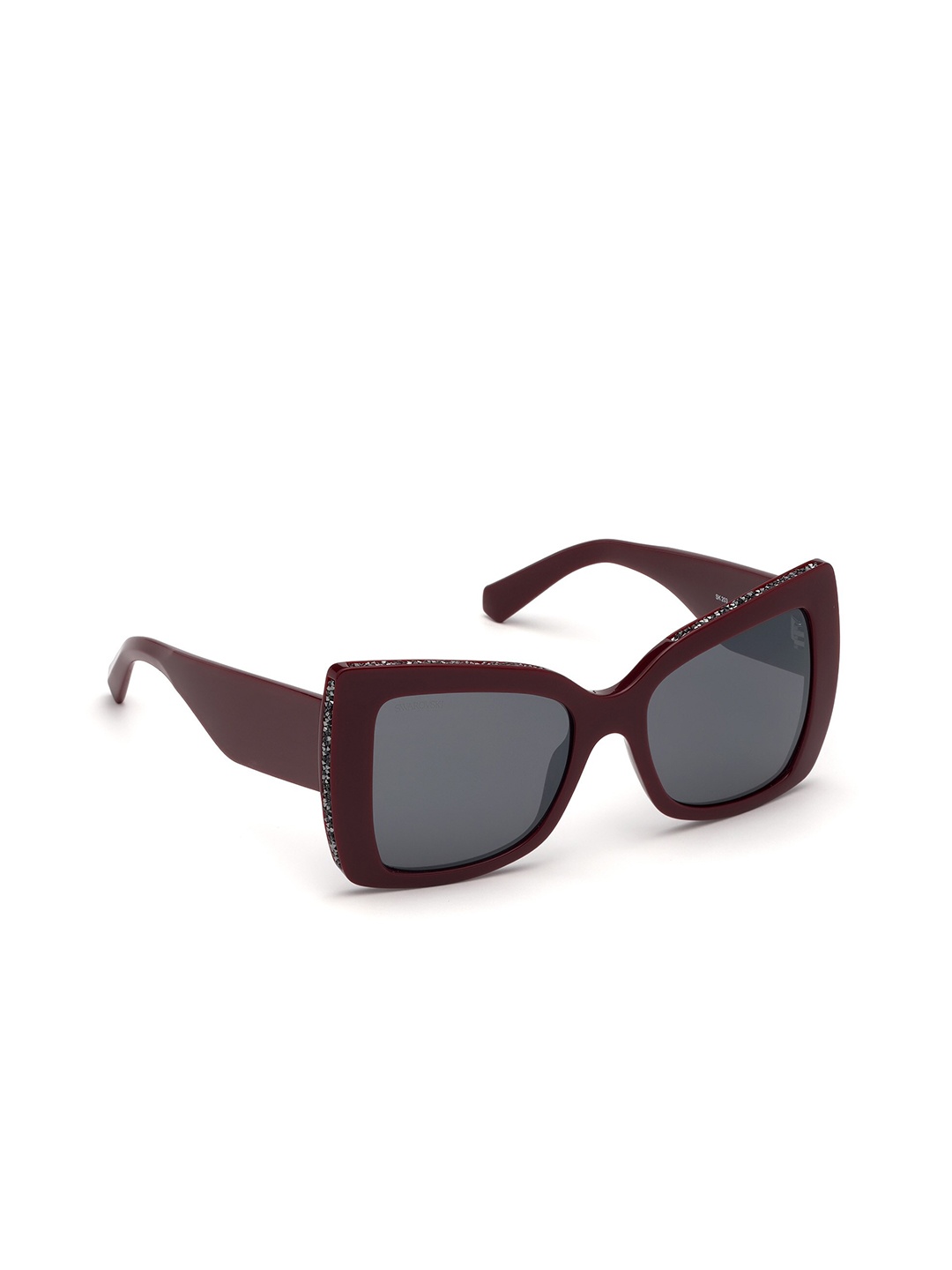 

SWAROVSKI Women Grey Sunglasses SK0203 52 69C-Smoke