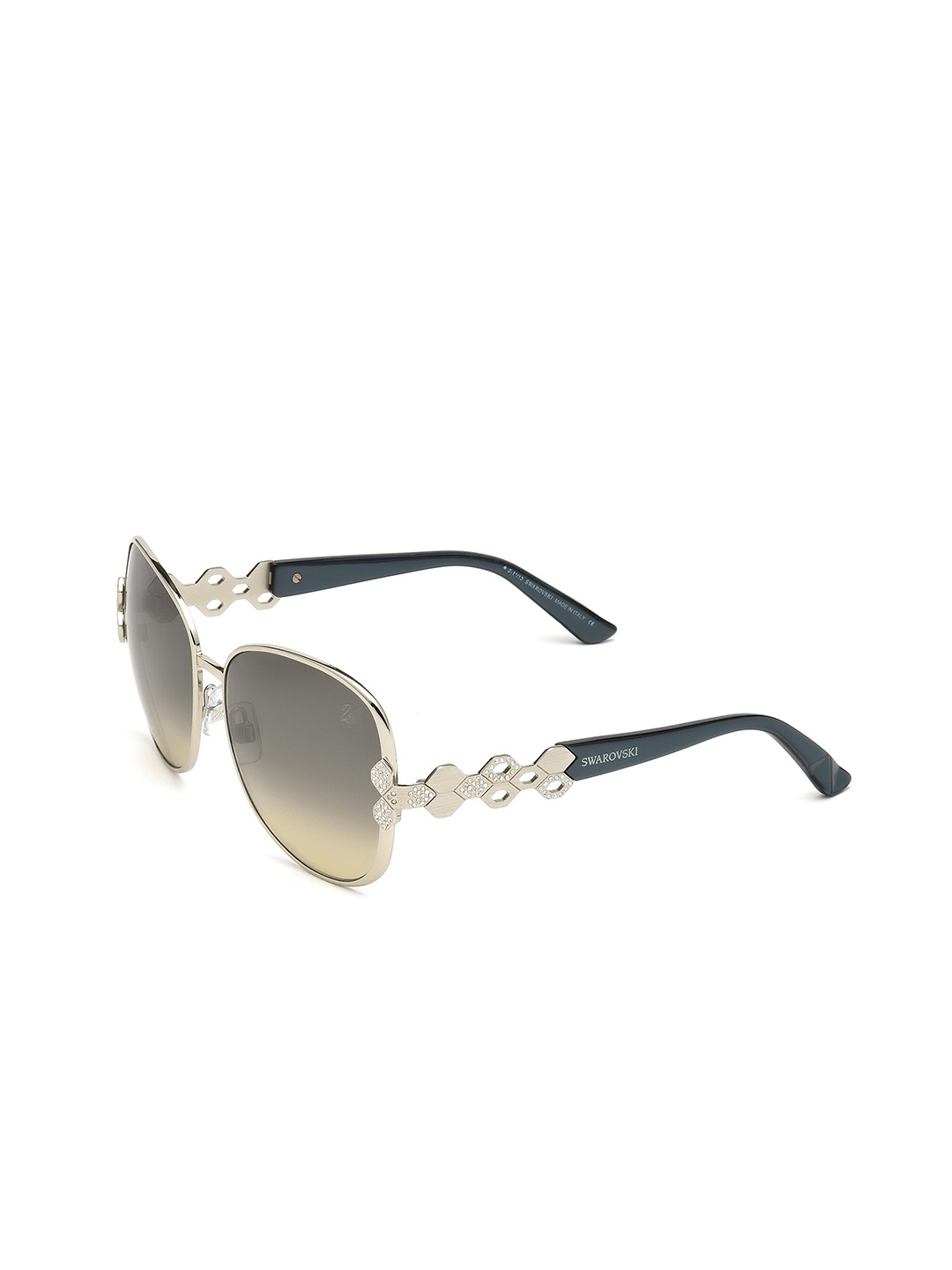 

SWAROVSKI Women Grey Sunglasses SK0073 58 16B-Pelladium