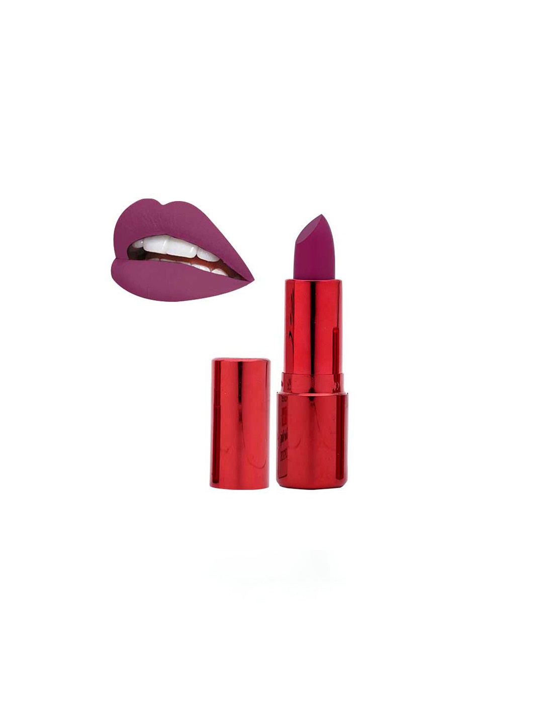 

BeautyRelay London 12 Hour Color Stay Lipstick with Vitamin C 3.5g - Sweet Cherry, Red