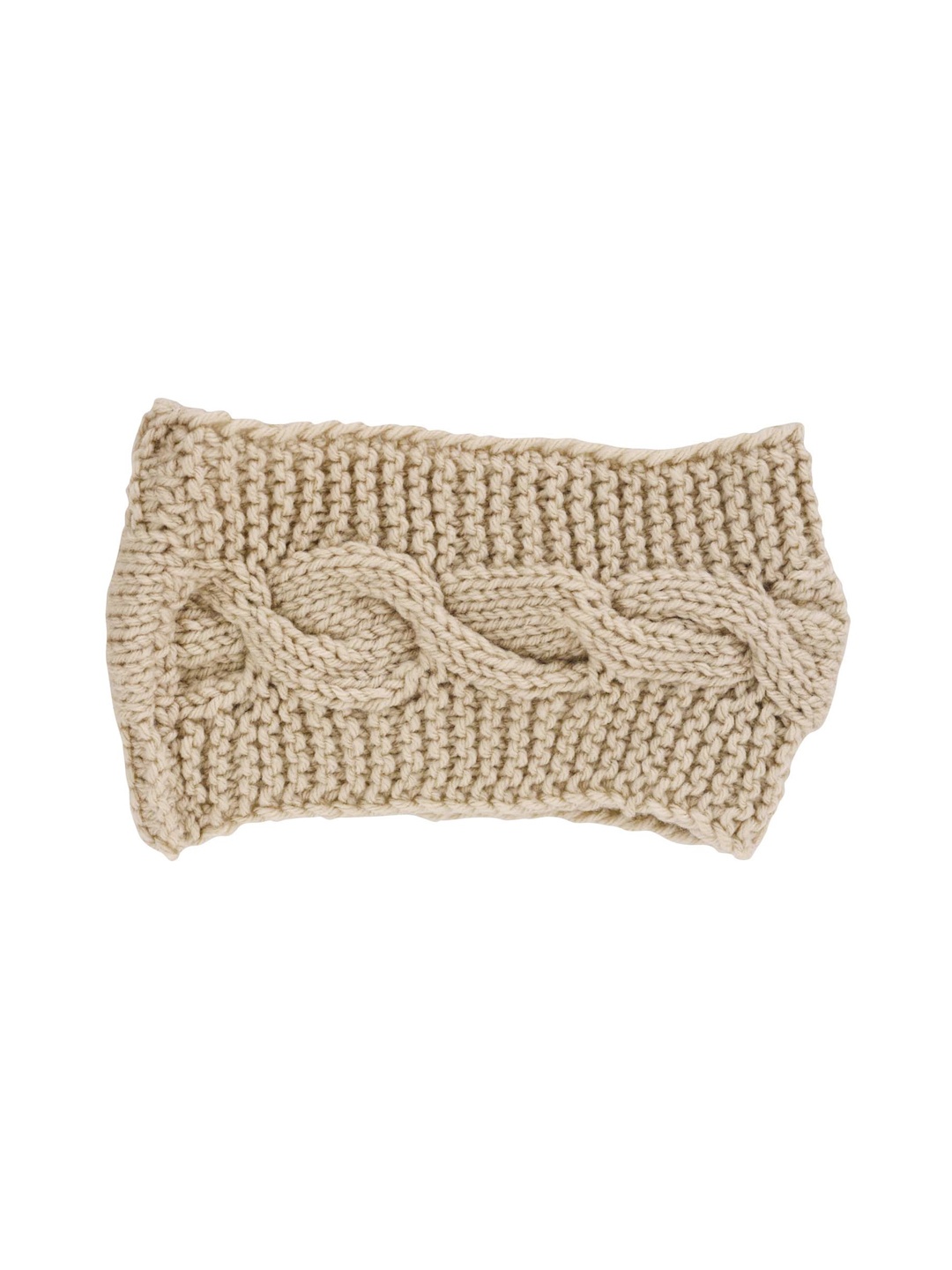

Bharatasya Women Beige Beanie