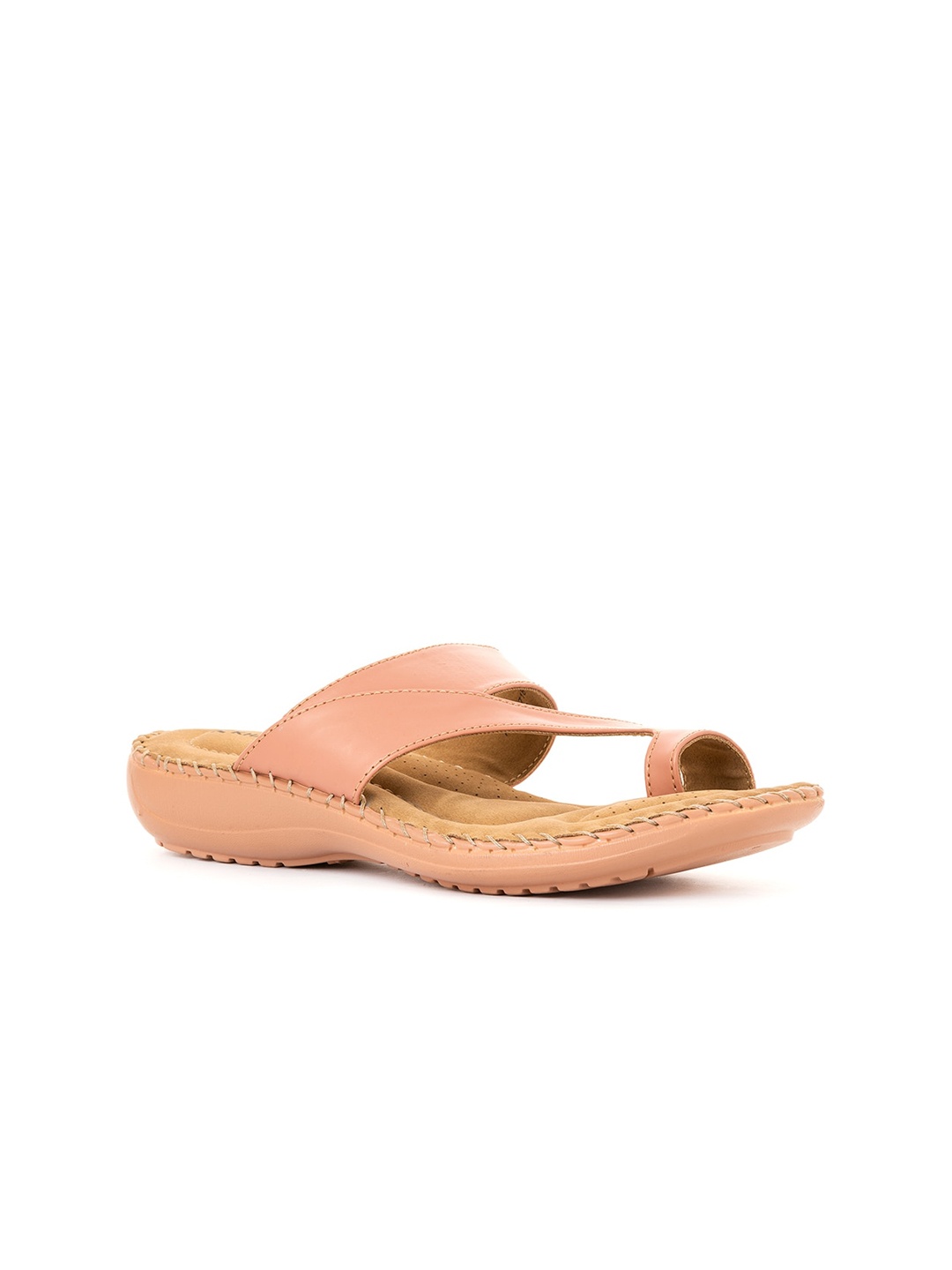 

Khadims Women One Toe Flats, Pink
