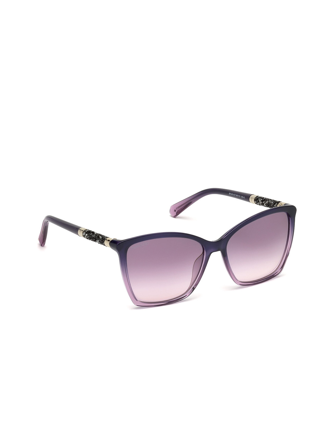 

SWAROVSKI Women Violet Sunglasses SK0148 56 81Z-Violet