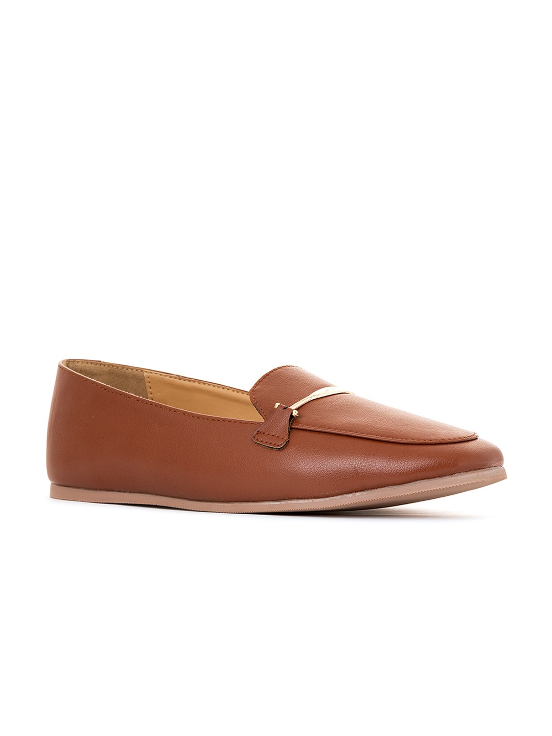 

Khadims Men Slip On Casual Loafers, Brown