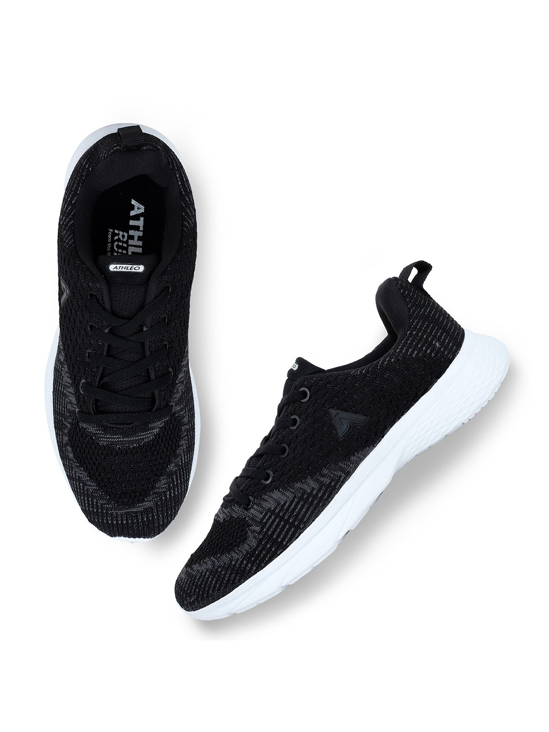 

Action Women Black Mesh Running Shoes