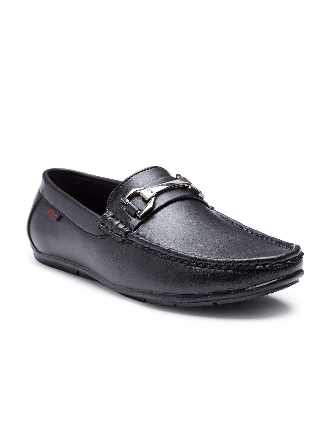 

Action Men Black Solid Formal Slip-On Shoes