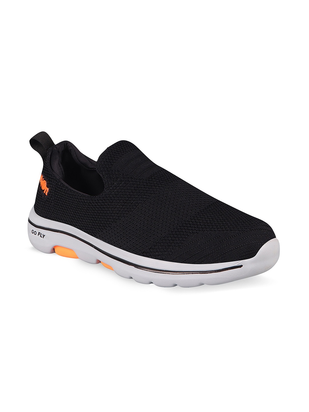 

Action Men Black Mesh Running Non-Marking Slip-On Shoes