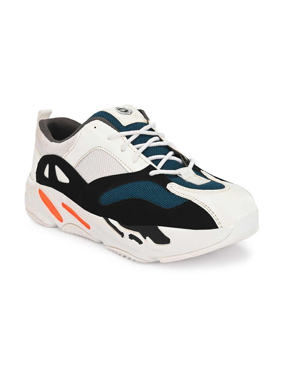

Walkstyle By El Paso Men White Lace-Up Mesh Running Sports Shoes