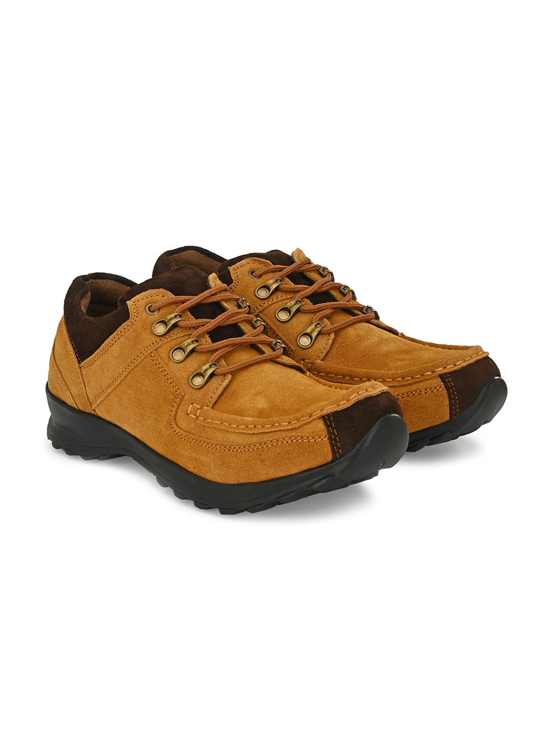 

BUCIK Men Suede Sneakers, Tan