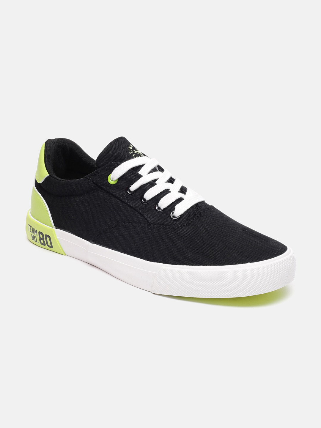 

Flying Machine Men Colourblocked Sneakers, Black