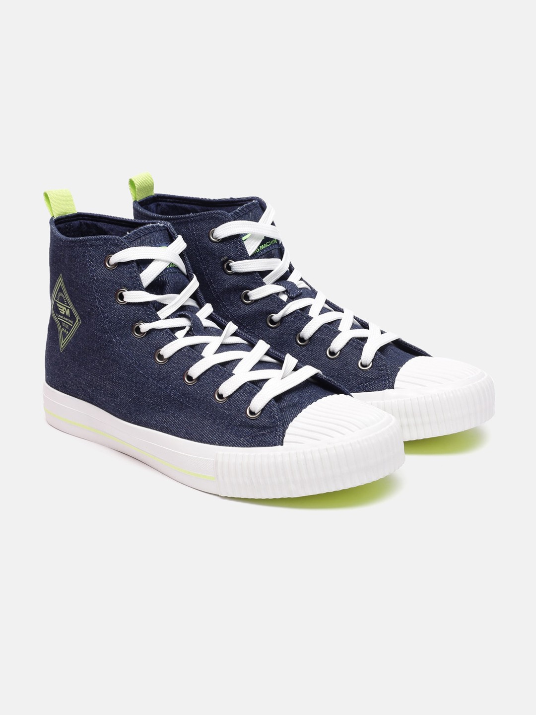 

Flying Machine Men Navy Blue Sneakers