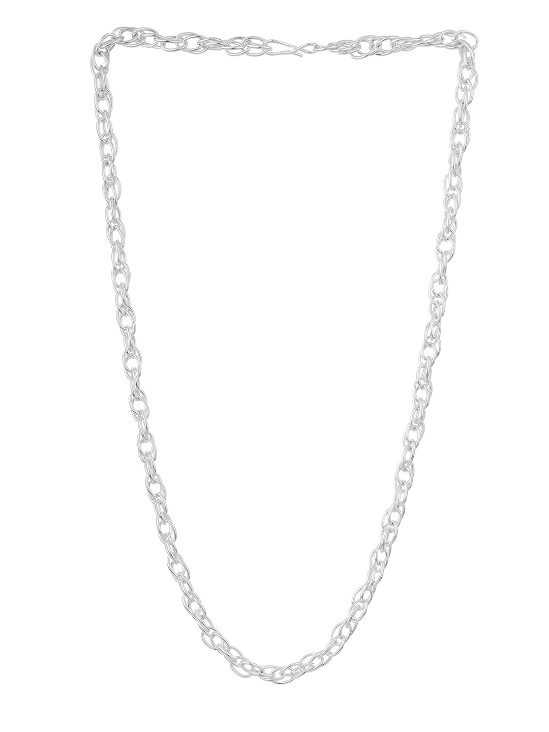 

Goldnera Men Set of 4 Silver-Plated Chain & Bracelet, Gold