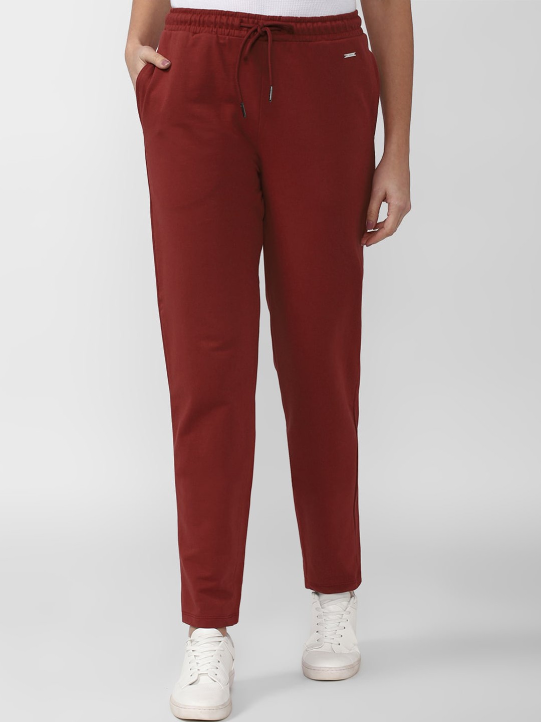 

Van Heusen Woman Women Maroon Trousers