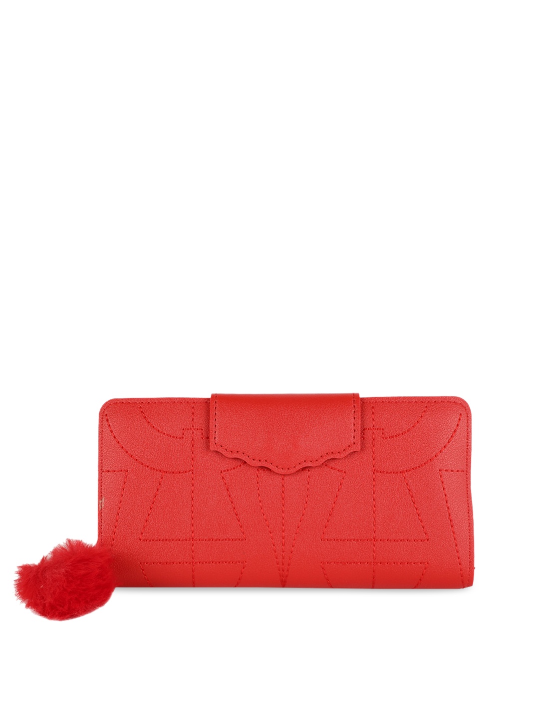 

ZEVORA Women Red Clutche Purse