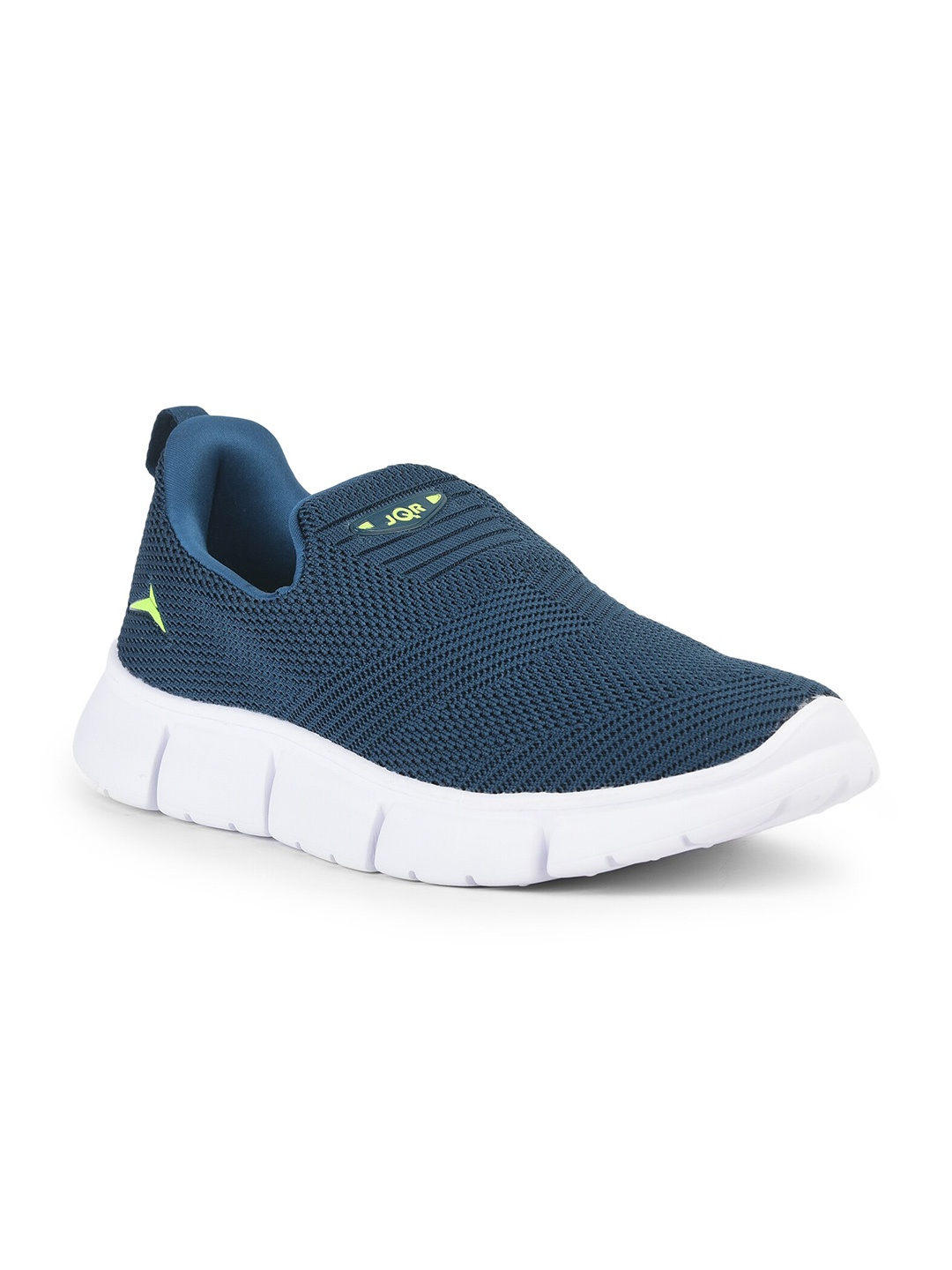 

JQR Men EXCEL Green Mesh Lace Up Mid-Top Running Sports Shoes