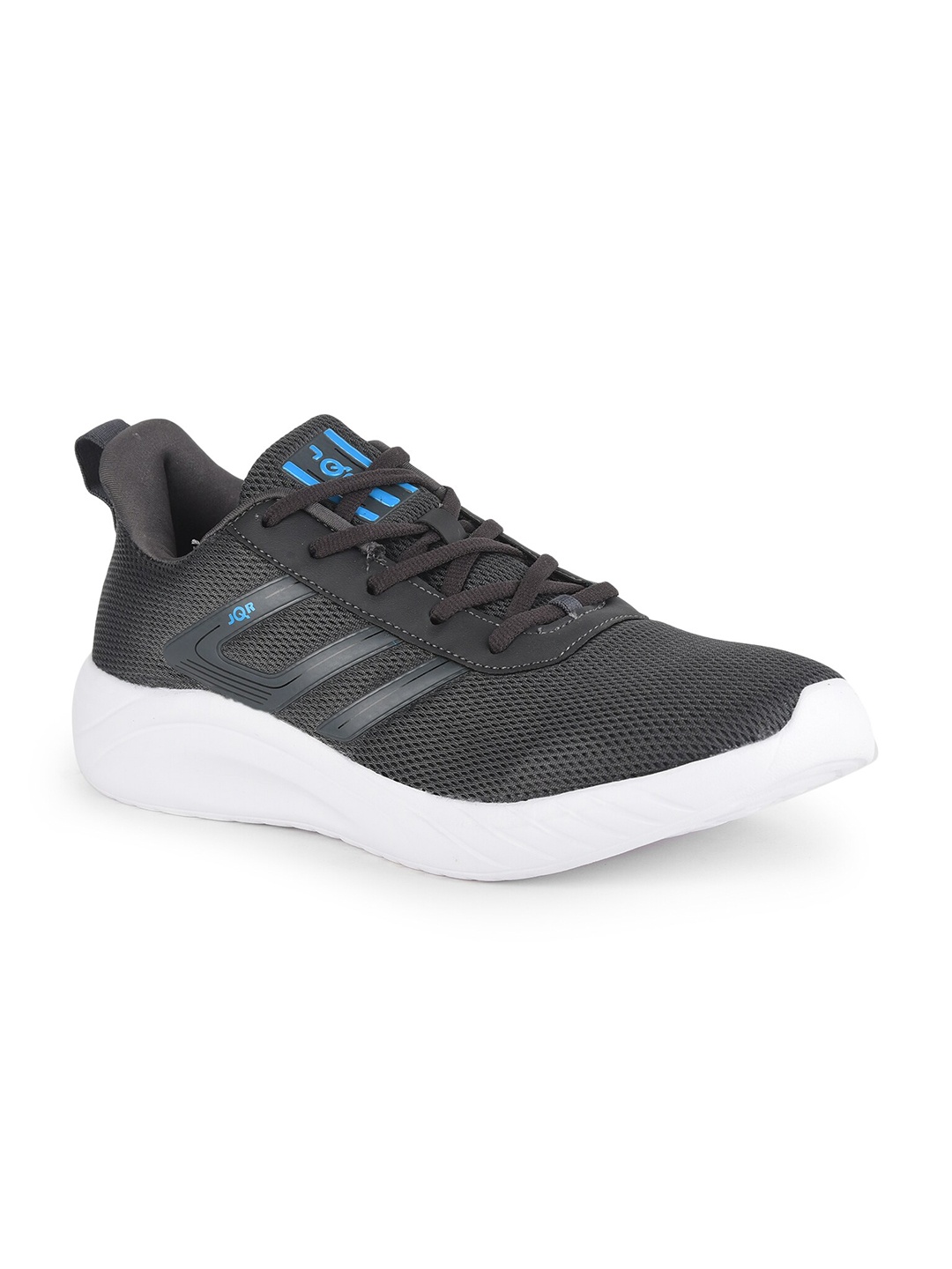 

JQR Men Grey Mesh Running Shoes
