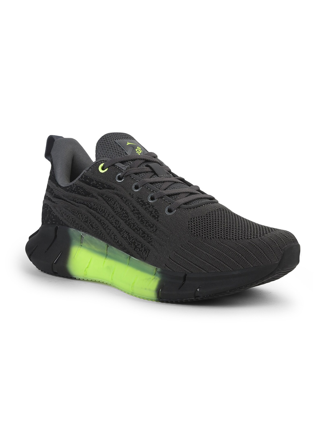 

JQR Men TREND Grey Lace Up Mid-Top Mesh Running Sports Shoes