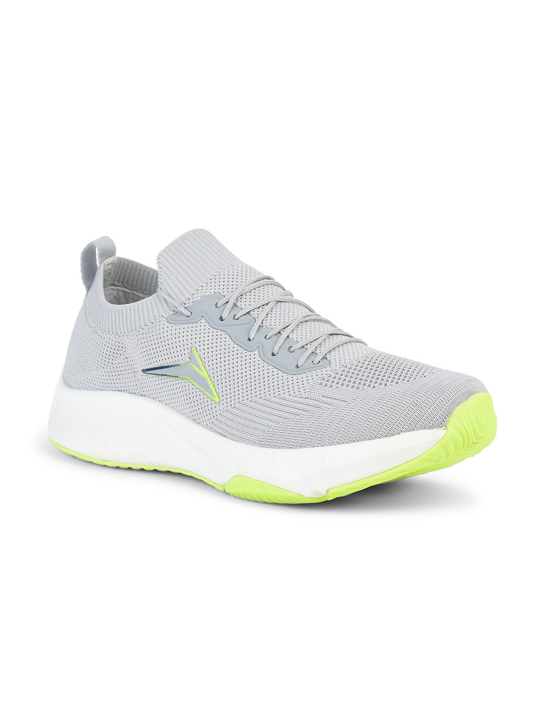 

JQR Men RAISE Grey Mesh Running Shoes