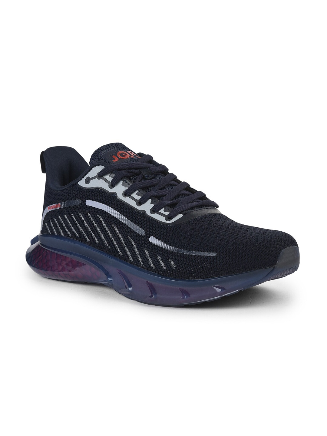 

JQR Men FISH Navy Blue Mesh Running Shoes