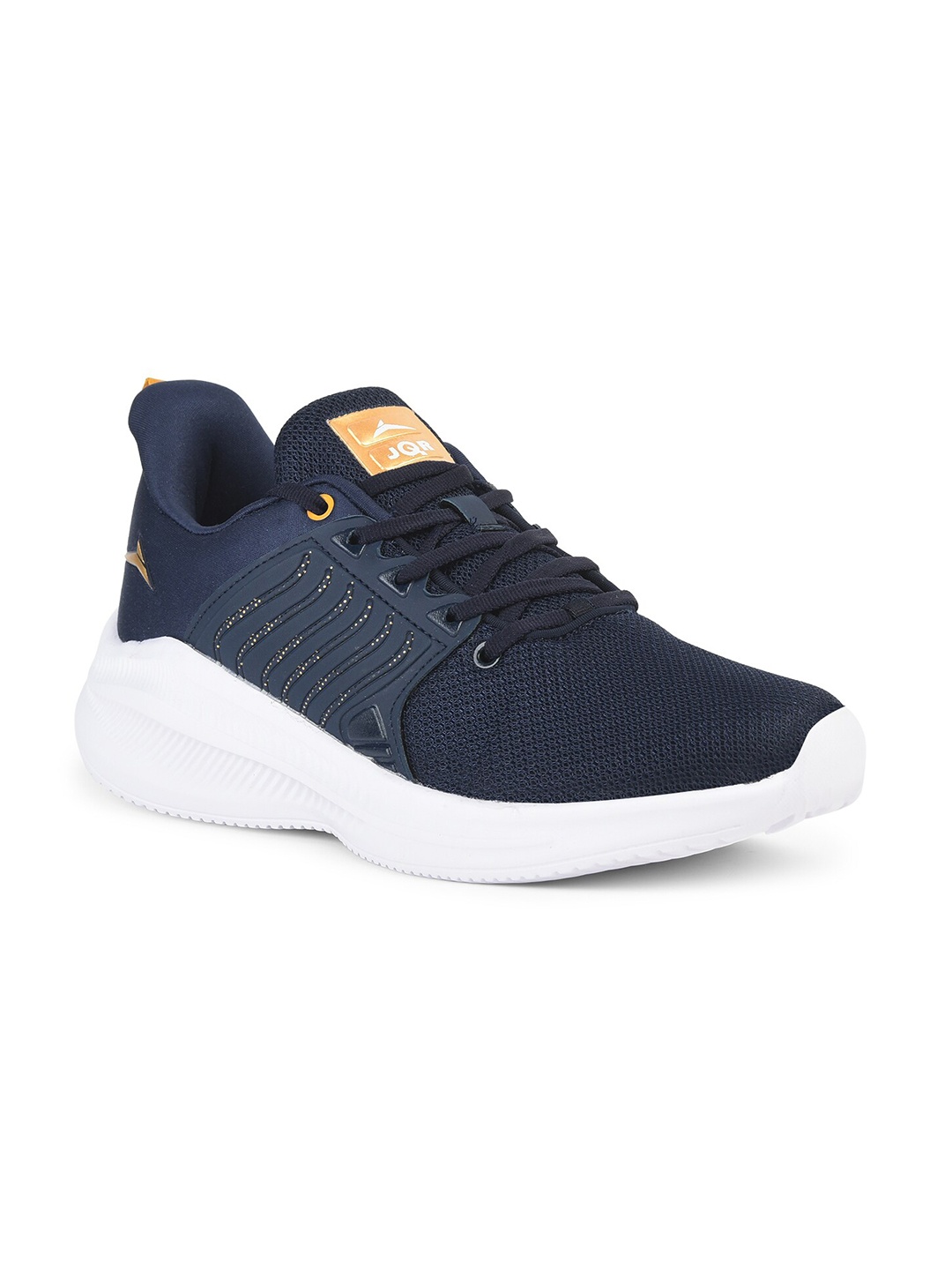 

JQR Men SMOOTH Navy Blue Mesh Running Shoes