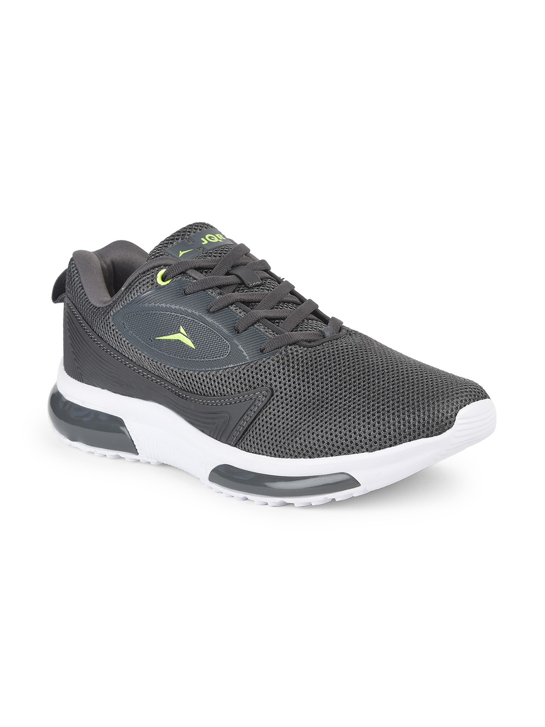 

JQR Men MORE Grey Mesh Running Shoes