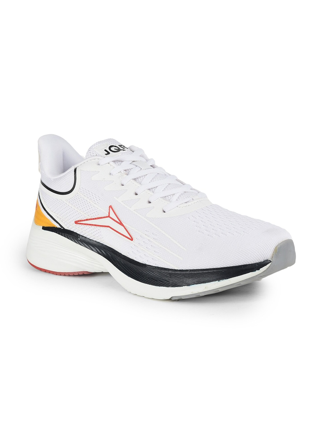 

JQR Men BOILER White Mesh Running Shoes
