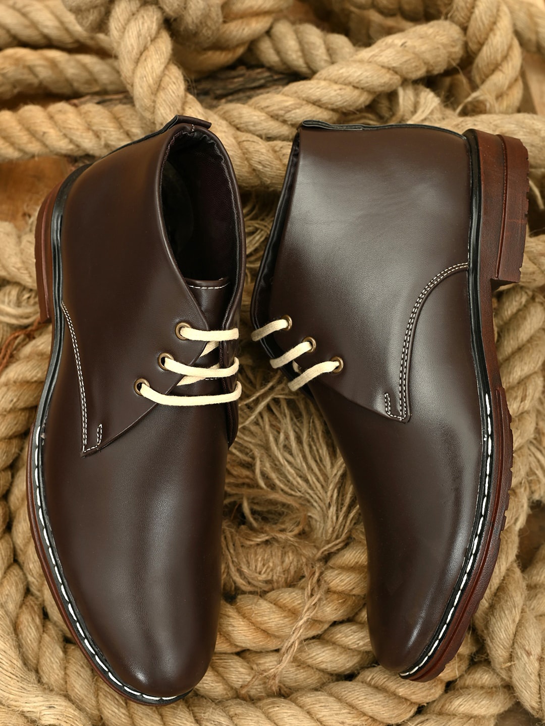 

John Karsun Men Brown Regular Boots