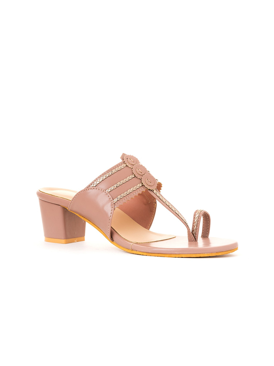 

Khadims Women Pink Block Sandals