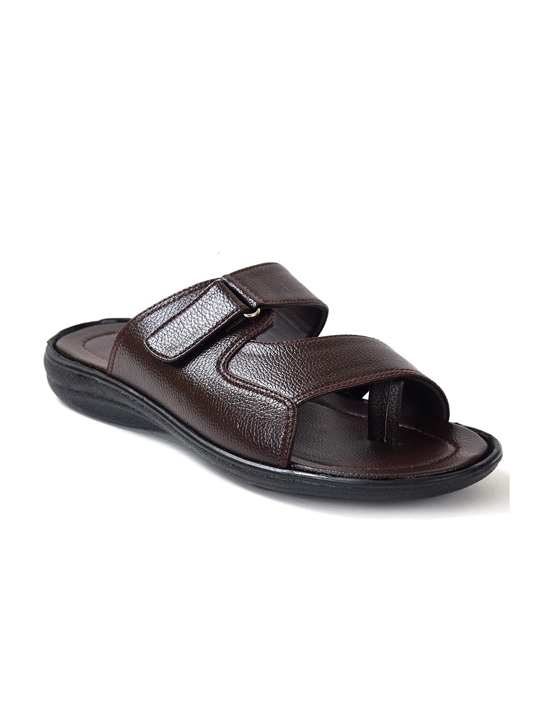 

Ajanta Men Brown Comfort Sandals