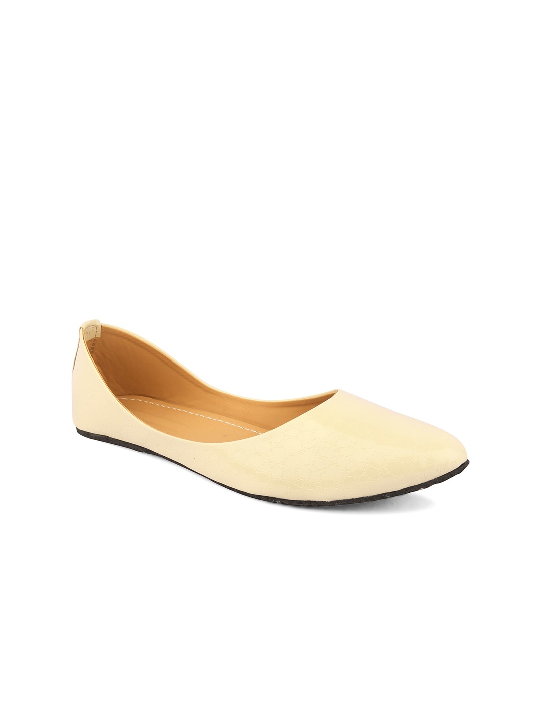 

DESI COLOUR Women Ballerinas Flats, Off white