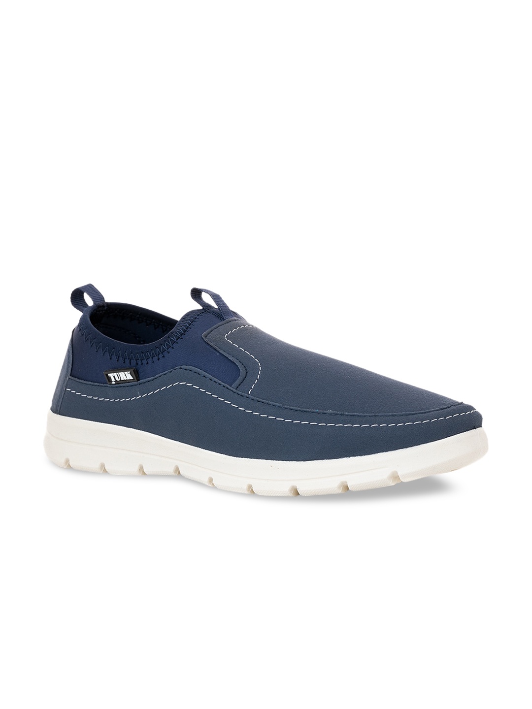 

Khadims Men Synthetic Slip-On Sneakers, Navy blue