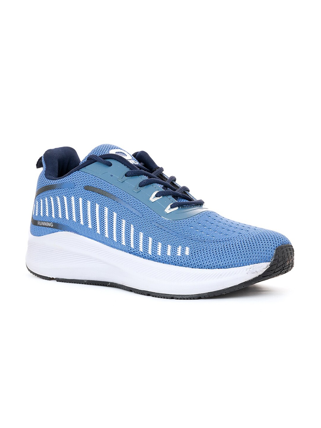 

Khadims Men Blue Textile Running Shoes