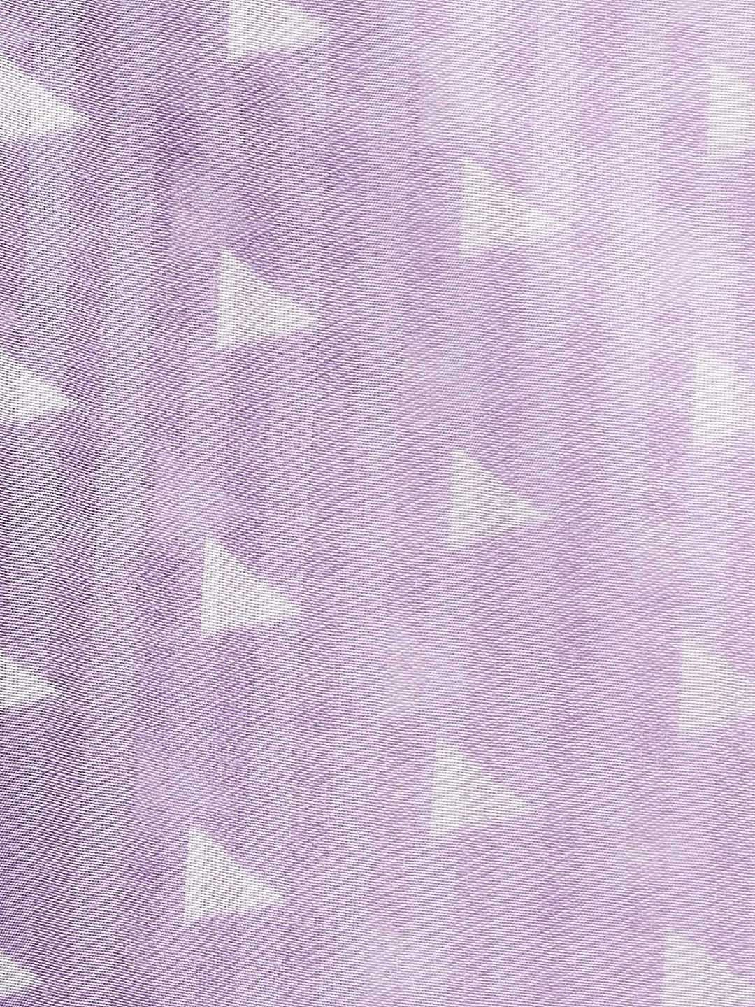 

Max Women Lavender & Off White Printed Scarf