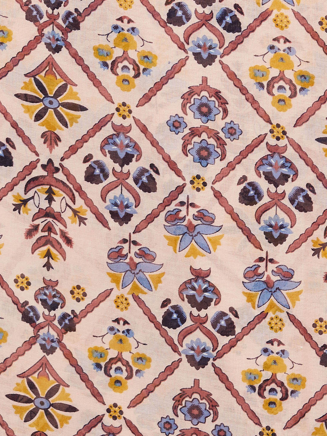 

Max Women Pink & Brown Printed Scarf