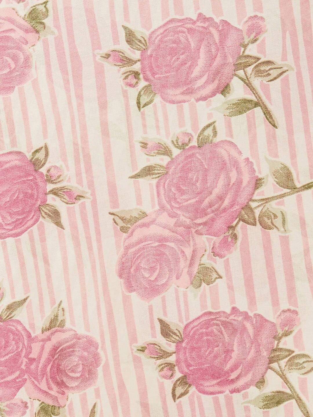 

max Women Floral Printed Polyester Scarf, Pink