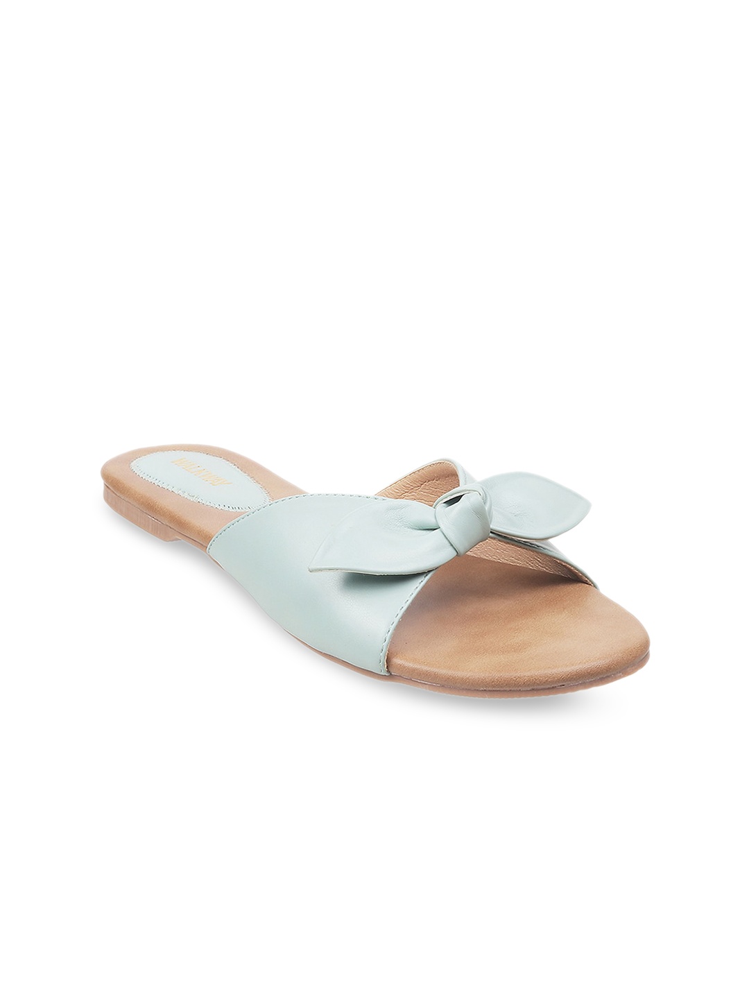 

WALKWAY by Metro Women Open Toe Flats with Bows, Green