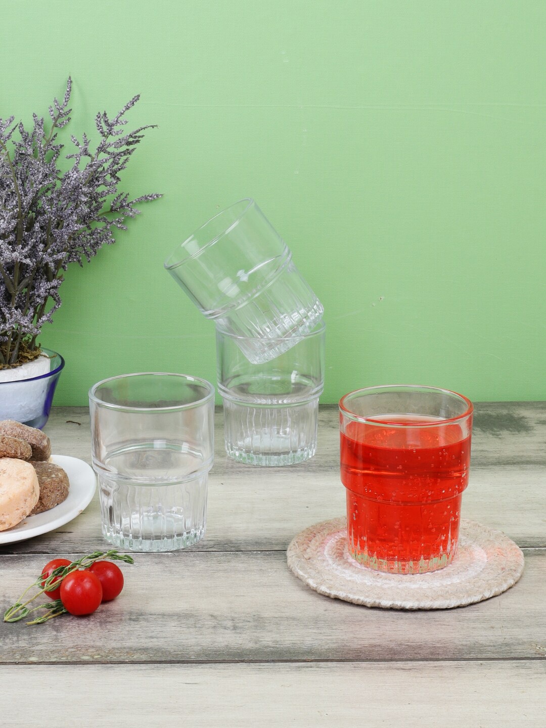 

DURALEX Set Of 4 Transparent Glass Tumblers 200ml each