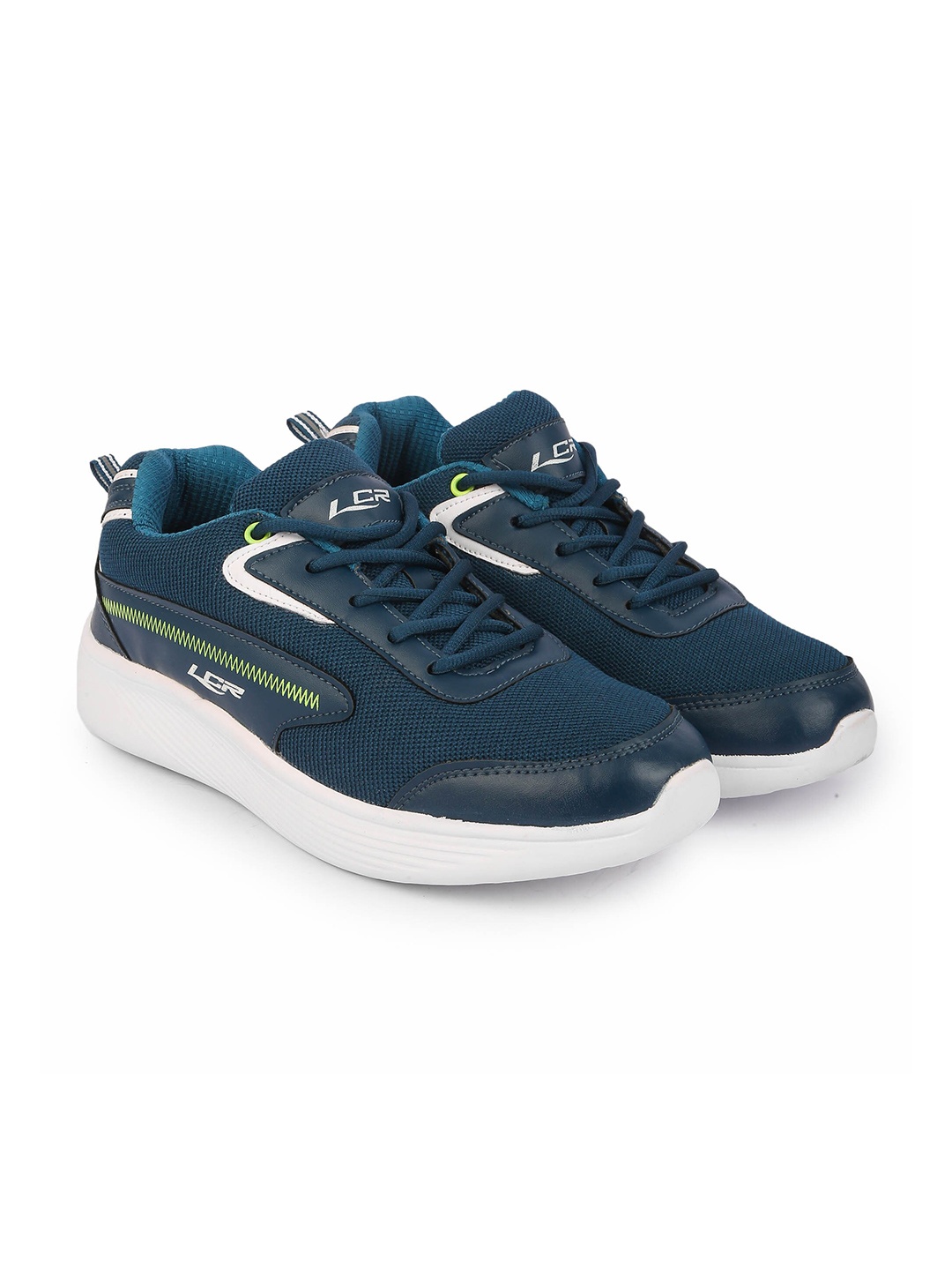 

Lancer Men Teal Mesh Running Non-Marking Shoes