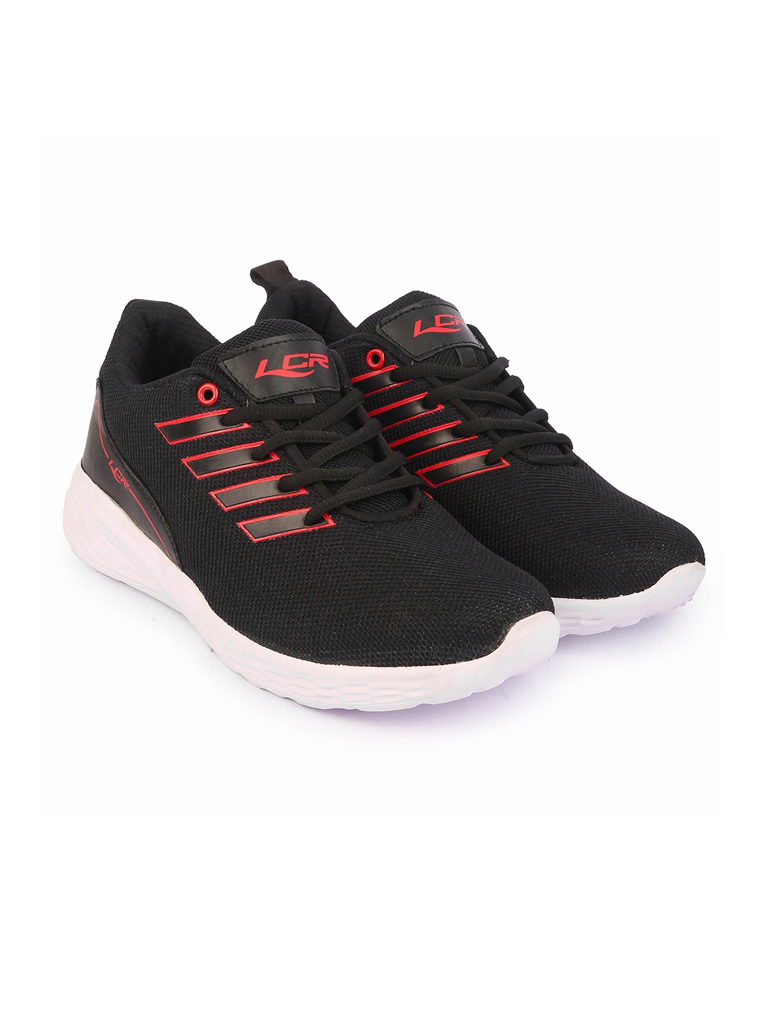 

Lancer Men Black Mesh Running Non-Marking Shoes