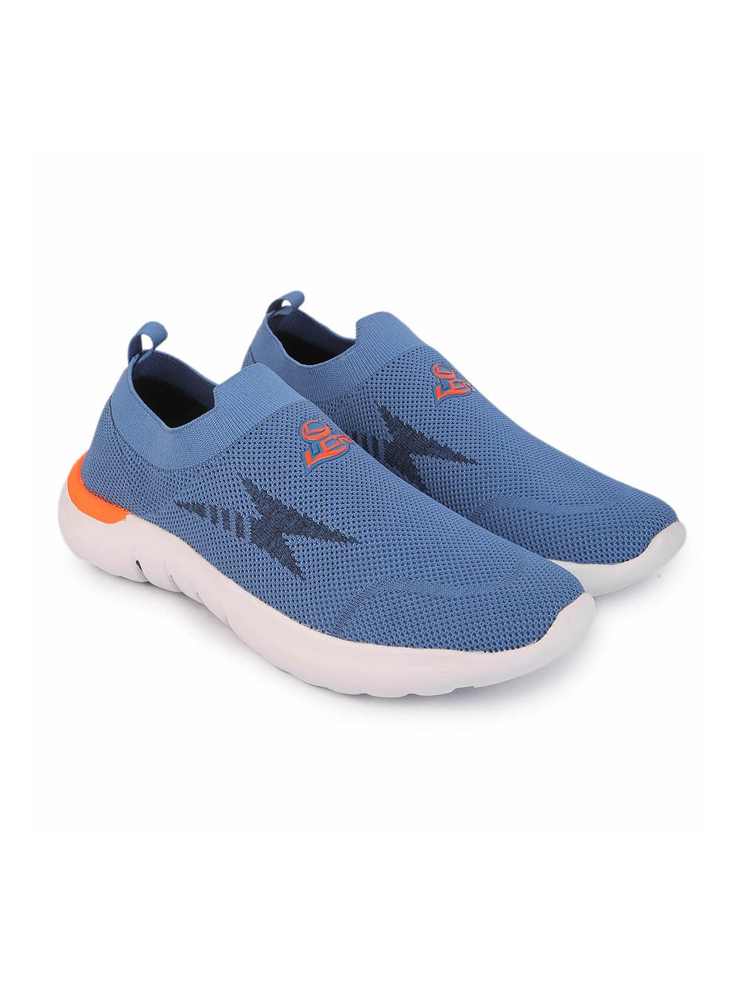 

Lancer Men Blue Textile Running Shoes