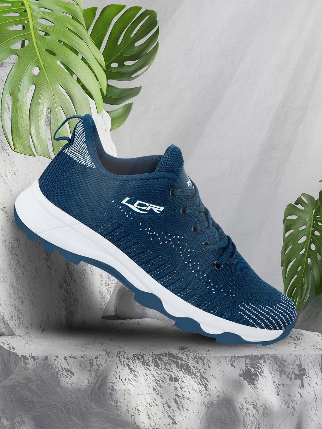 

Lancer Men Blue Textile Running Shoes